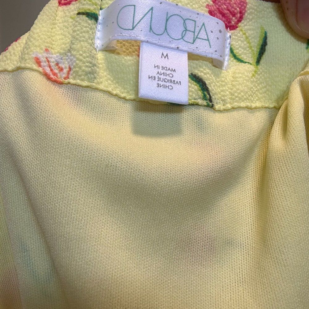 YELLOW RUFFLE MINI SKIRT - Picture 5 of 5